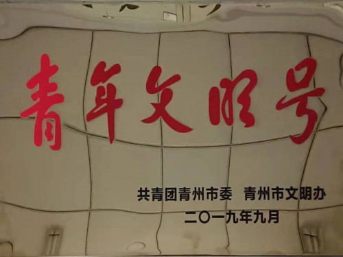供熱公司被授予”青年文明號“