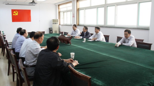 濰坊市委組織部到集團考察非公企業黨建工作
