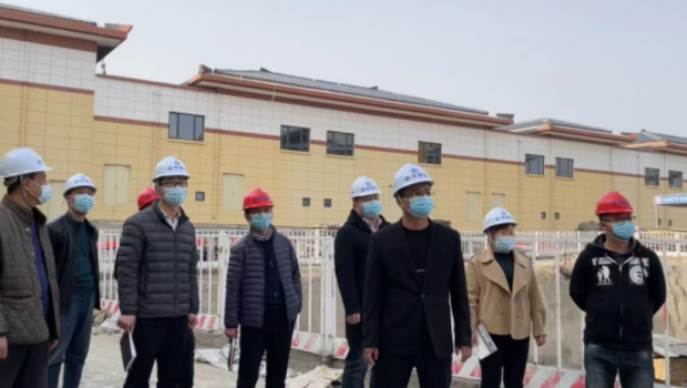 集團有限公司檢查各建設工地疫情防控工作